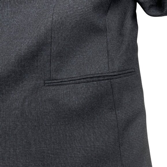 Hugo Boss Wool Einstein Sigma Men's 44L Blue Blazer Sports Coat Jacket 44 Long - Picture 3 of 12